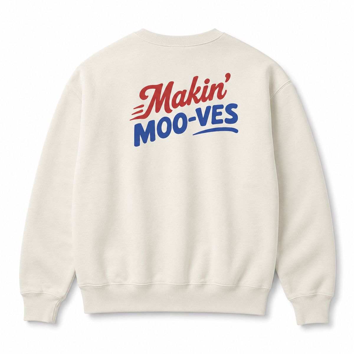 N&F Graphic Sweatshirt - Makin' Moo-ves