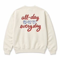 N&F Graphic Sweatshirt - All Day Everyday